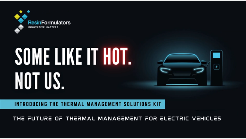 Resin Formulators thermal management banner