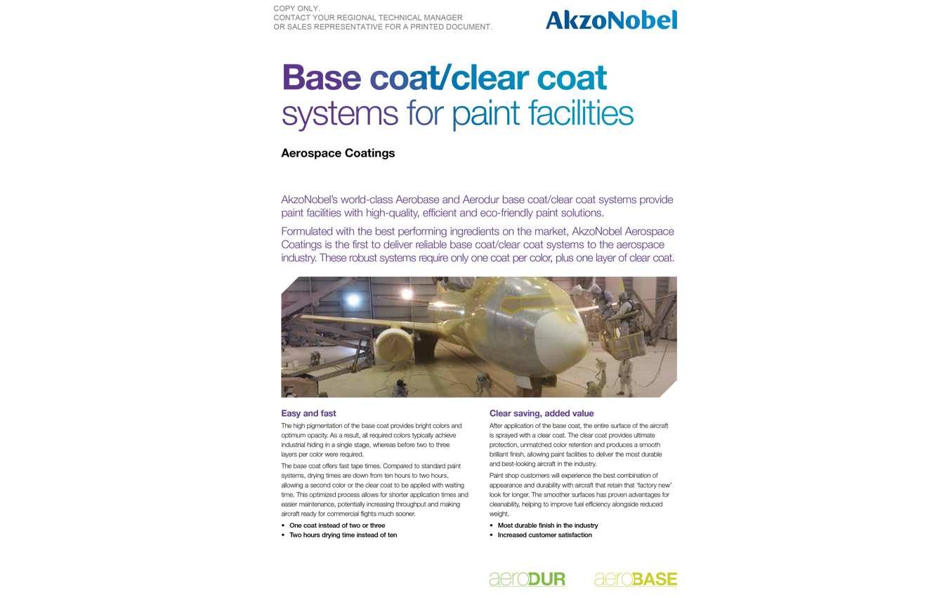 Base coat systems for paint facilities