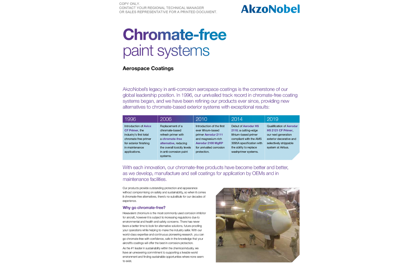 Chromate-free paint systems