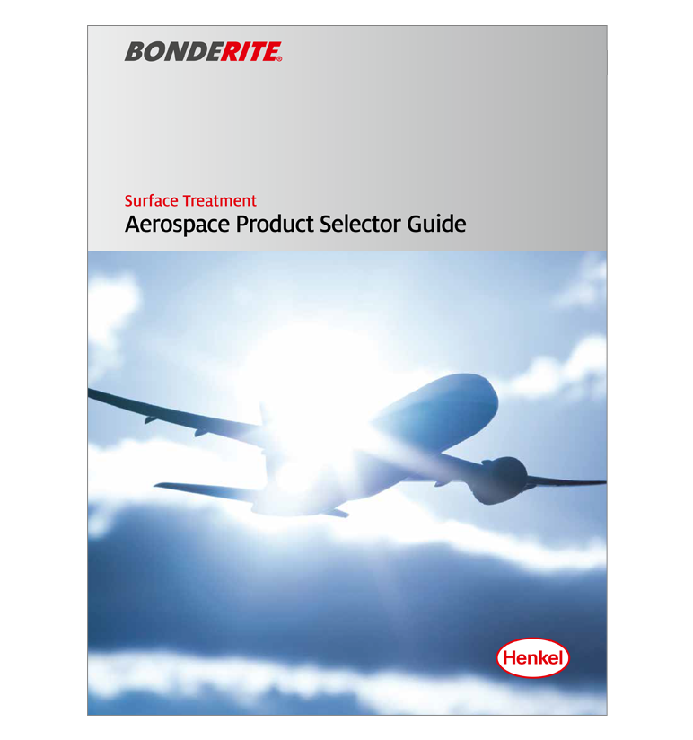 Surface Treatment Aerospace Product Selector Guide Brochure Cover