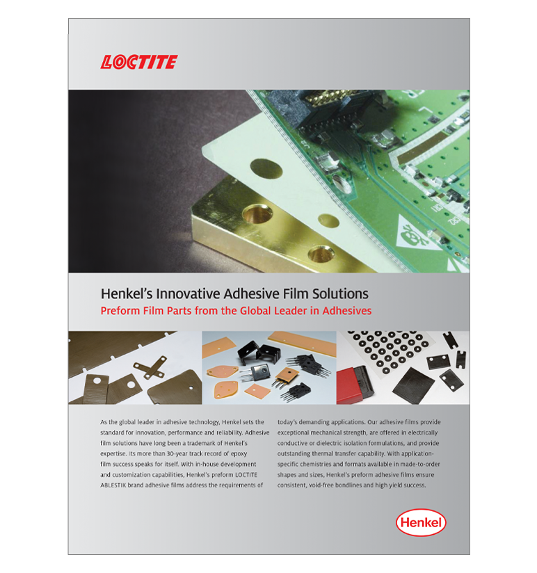 Innovative Adhesive Film Solutions Brochure Cover