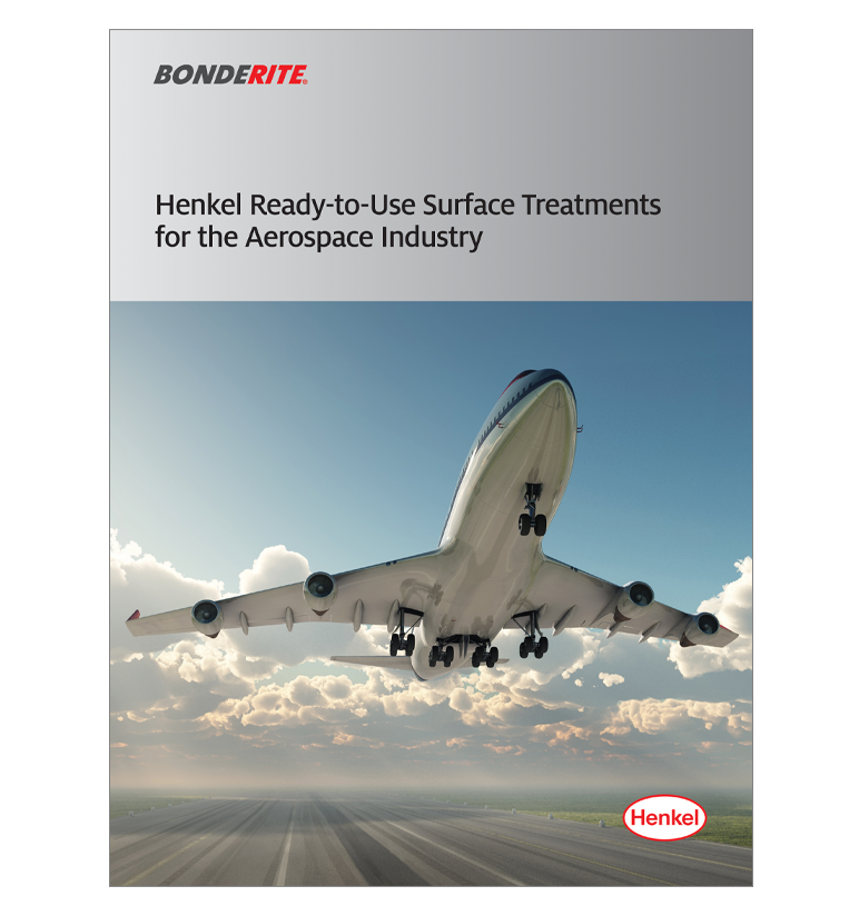 Ready-to-Use Surface Treatments for the Aerospace Industry Brochure Cover