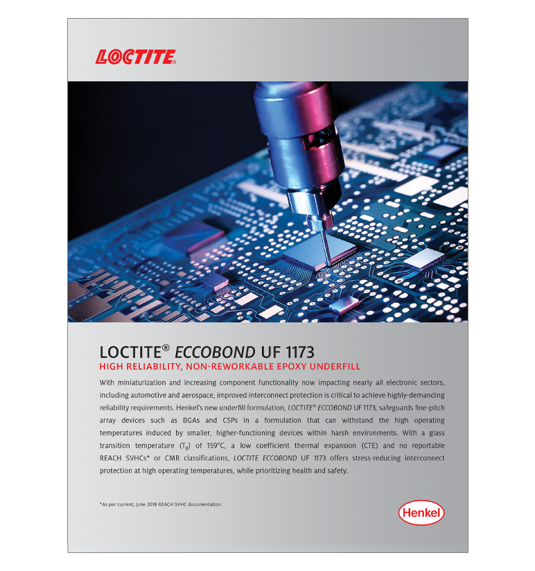 Loctite Eccobond UF 1173 Brochure Cover
