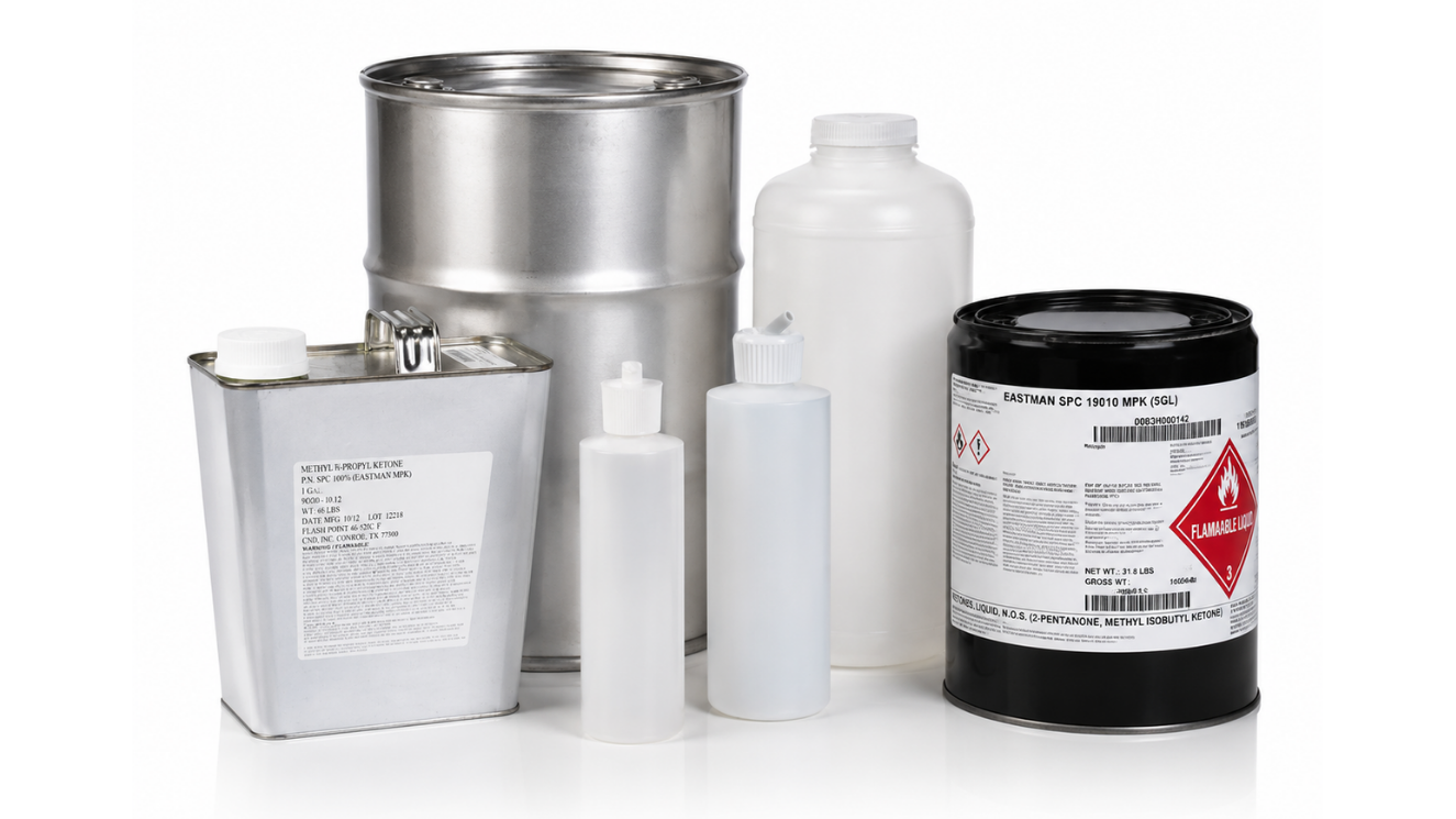 Eastman MPK Packaging Sizes