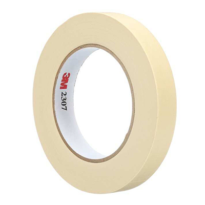 3M 202 Tan Crepe Masking Tape 24 mm x 55 m Roll