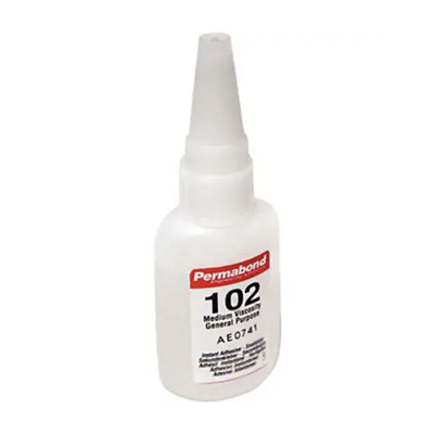 Permabond 102 Cyanoacrylate Adhesive 1 oz Bottle