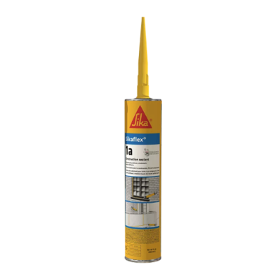 Sikaflex 1A Aluminum Gray Polyurethane Sealant 300 ml Cartridge