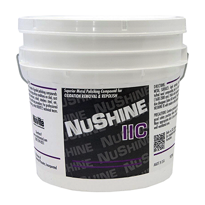 Nuvite NuShine II Grade C (IIC) White Metal Polish 10 lb Pail