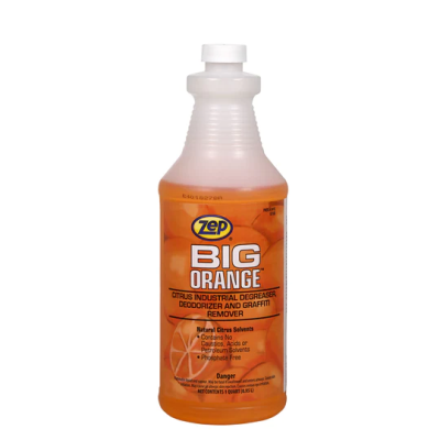 Zep Big Orange Citrus Solvent Degreaser 1 qt Bottle