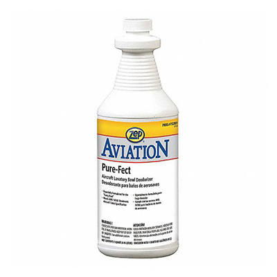 Zep Aviation Pure-Fect Aircraft Lavatory Bowl Deodorizer 1 qt Bottle
