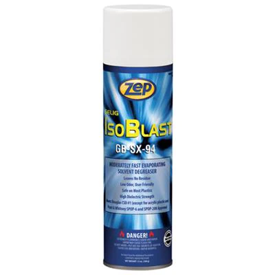 Zep Selig Isoblast Solvent Cleaner & Degreaser 20 oz Aerosol