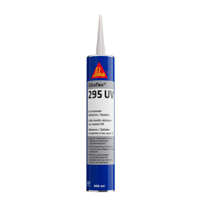 Sikaflex 295 UV Black Polyurethane Adhesive 300 ml Cartridge
