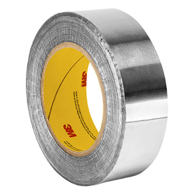 3M 433 Silver Aluminum Foil Tape