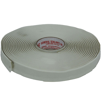 General Sealants GS 213-3 Vacuum Bag Sealant Tape 1/8 in x 1/2 in x 25 ft Roll (Case of 32)