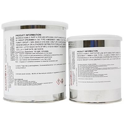 Magnobond 6388-3 A/B Epoxy Adhesive 1 qt Kit
