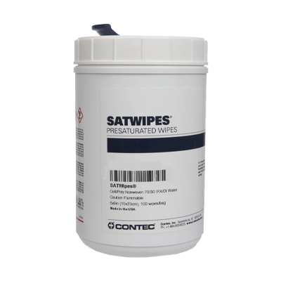 Contec SATWIPES SWCN1034 Empty ETOH Canister for 6 in x 9 in Roll (Case of 10)