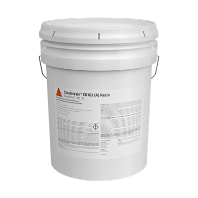 SikaBiresin CR163 Epoxy Laminating System 49.6 lb Pail Kit (Includes Hardener CH163-6)