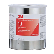 3M 10 Light Yellow Neoprene Contact Adhesive 1 gal Can