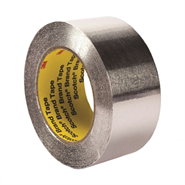 3M 425 Silver Aluminum Foil Tape 3 in x 60 yd Roll