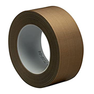 3M 5453 Brown PTFE Glass Cloth Tape 8.2 mil x 1 in x 36 yd Roll