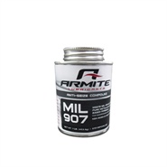 Armite MIL907 High Temp Anti-Seize Compound 1 lb Brush Top Can