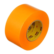 3M 2525 Orange Performance Flatback Tape 9.5 mil x 24 mm x 55 m Roll