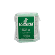 Contec SATWIPES SWHST0004 Hand Scrubber Towel 9 in x 12 in Wipes (Case of 6 Rolls)