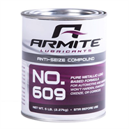 Armite No. 609 Automotive & Marine Anti-Seize 1 lb Brush Top Can