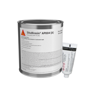 SikaBiresin AP004 Gray Polyester Filler 1 qt Kit (Includes 1 oz Black Hardener)